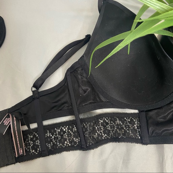 VICTORIA’S SECRET Very Sexy Long Line Plunge 32DD - Picture 9 of 14